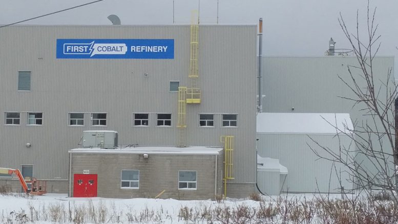 First Cobalt to produce battery-grade by year-end 1