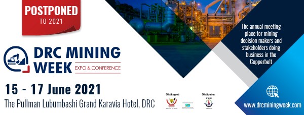 DRC Mining Week Postponed to 15-17 June 2021 2