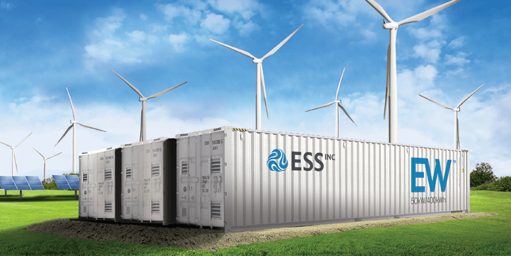 ESS Energy Warehouse - Wind+Solar