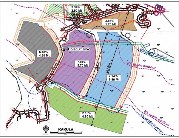 Kakula Copper Mine’s northern and southern access tunnels successfully connected 3