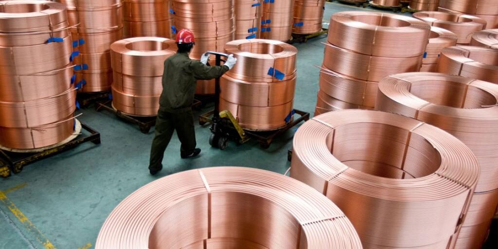 Copper hits eight-year high at $ 8,190 per tonne 1