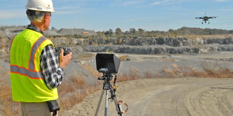 Drone aimed at better blast monitoring 1