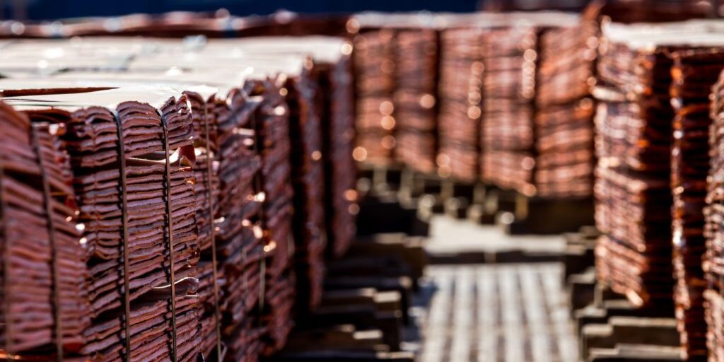 Copper price regains ground to $ 9,196 per tonne 1