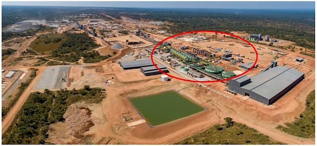 Kamoa-Kakula Phase 1 concentrator plant produced first copper concentrate on May 25 3