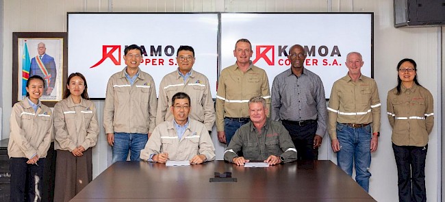 Kamoa-Kakula Phase 1 concentrator plant produced first copper concentrate on May 25 6