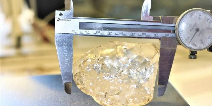 One of only four 1,000 carat-plus diamonds ever found dug up in Botswana 1