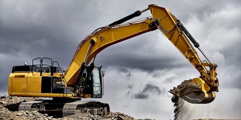 Excavators breaking the mould 1