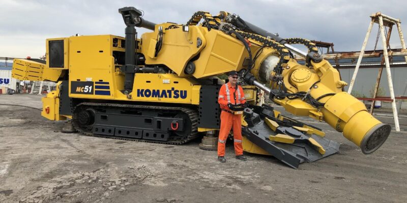 Komatsu and Vale to Advance the Future of Rock Excavation and Mechanical Cutting Technology 1