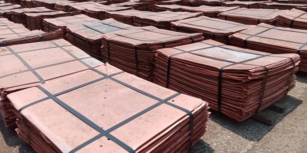 DRC: 974,225.71 tonnes of copper exported at the end of August 2021 for a market value of 8.7 billion USD 1