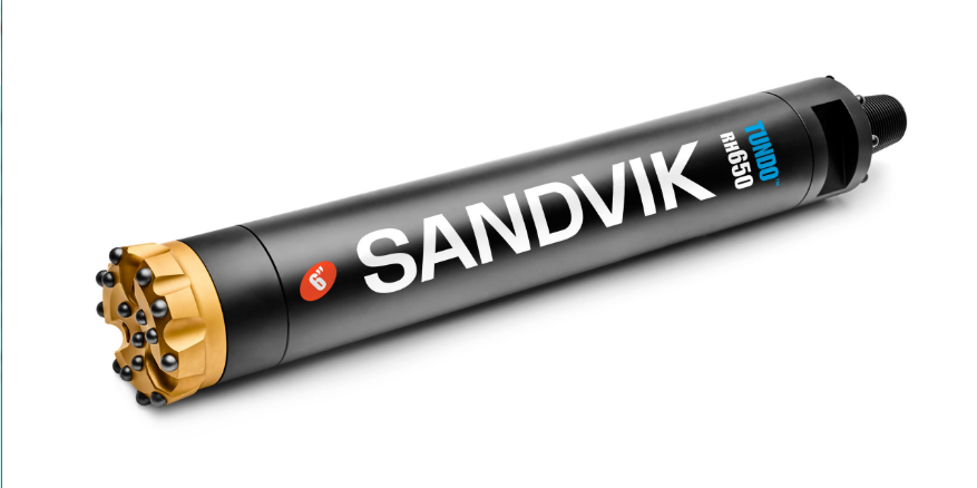 Sandvik launches new rock tools, including Tundo RH650 DTH hammer, at MINExpo 1