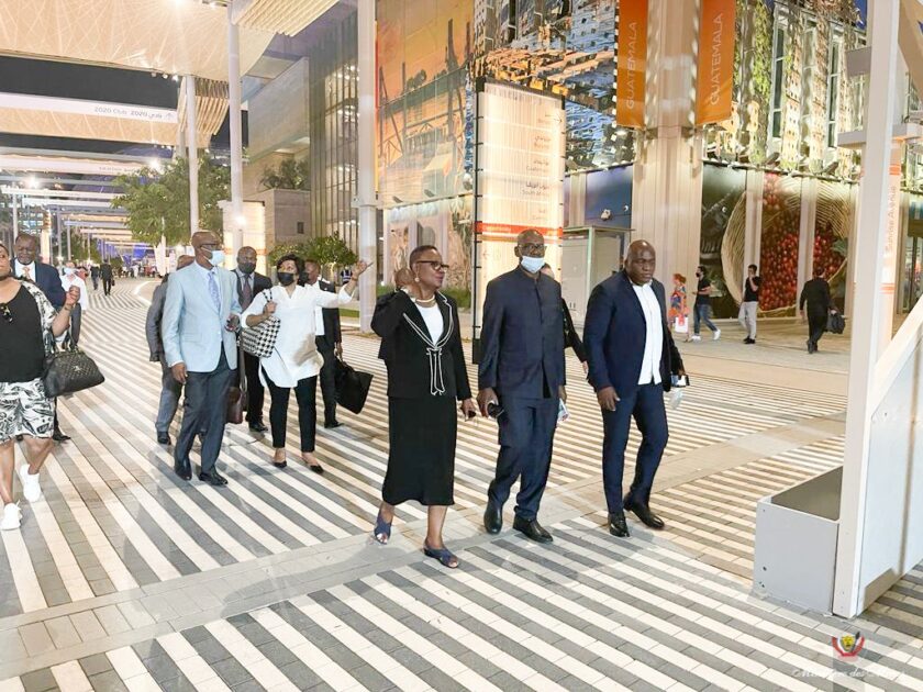 Felix Tshisekedi and The DRC Ministry of Mines at the Dubai 2021 Expo 2