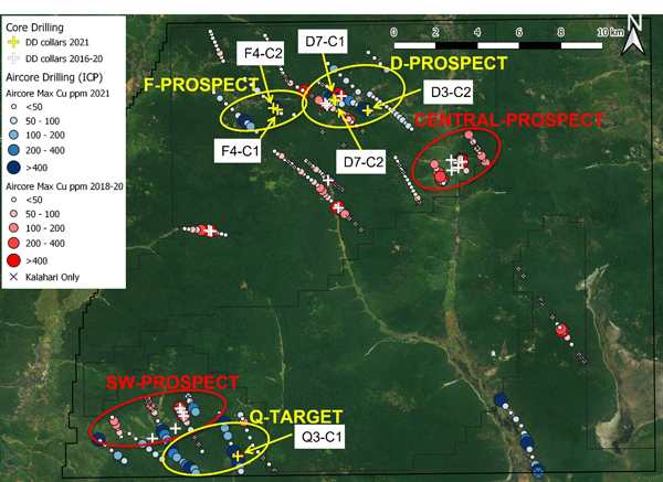 BEMETALS INTERSECTS FURTHER ENCOURAGING COPPER RESULTS FROM THE PANGENI EXPLORATION PROJECT IN ZAMBIA 2