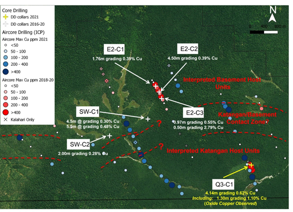 BEMETALS INTERSECTS FURTHER ENCOURAGING COPPER RESULTS FROM THE PANGENI EXPLORATION PROJECT IN ZAMBIA 3