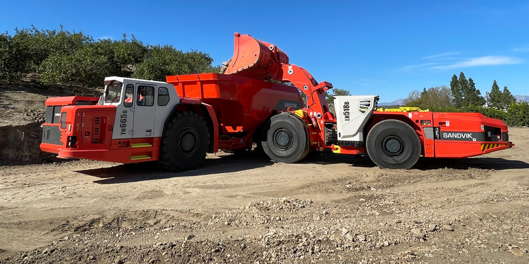 Sandvik trials largest capacity electric truck 3