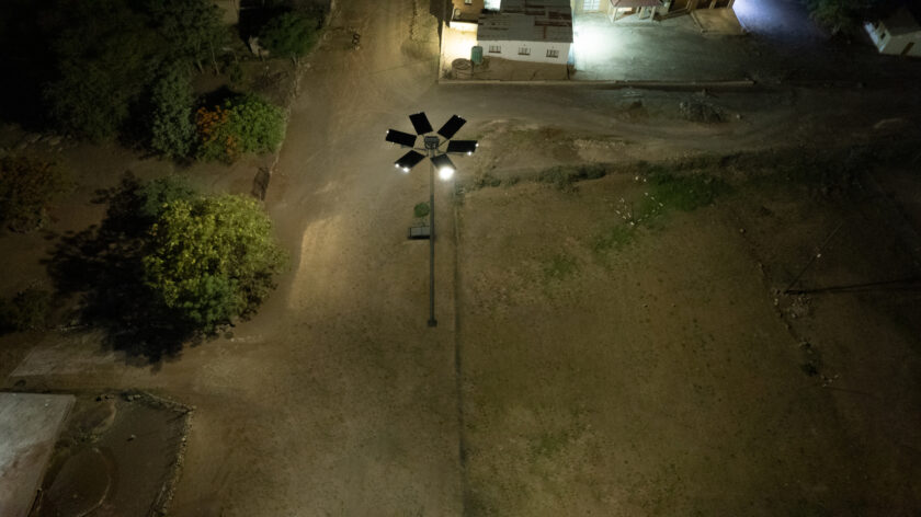 Solar Lighting Highmast Solution for Steelpoort Community | BEKA Schréder 2