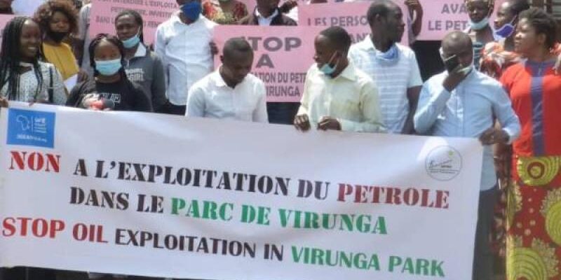 Extinction Rebellion movement calls for no oil exploitation in Virunga National Park in DRC 1