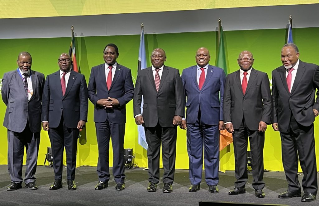 African leaders talk up policy reform and regional cooperation in the mining sector 1