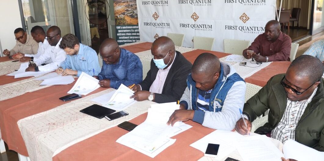 FQM Trident Limited, Signs a Collective Bargaining Agreement (CBA) with four union bodies 1