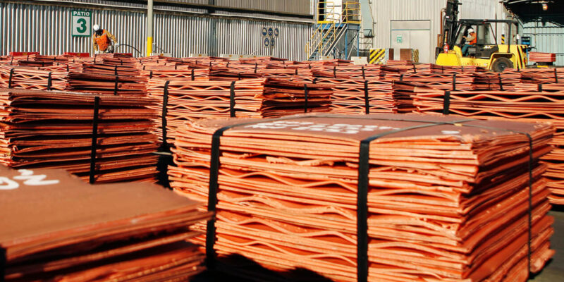 Copper price up as Chinese imports rise 1