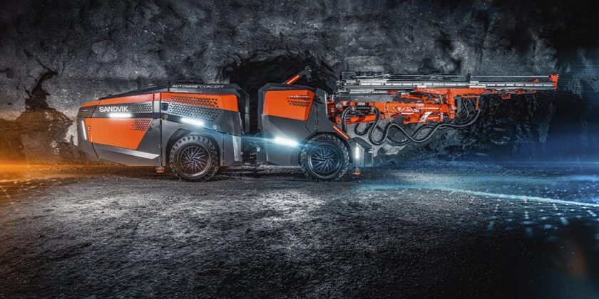 Sandvik Develops Vision For Mining Automation With Automine® Concept Underground Drill