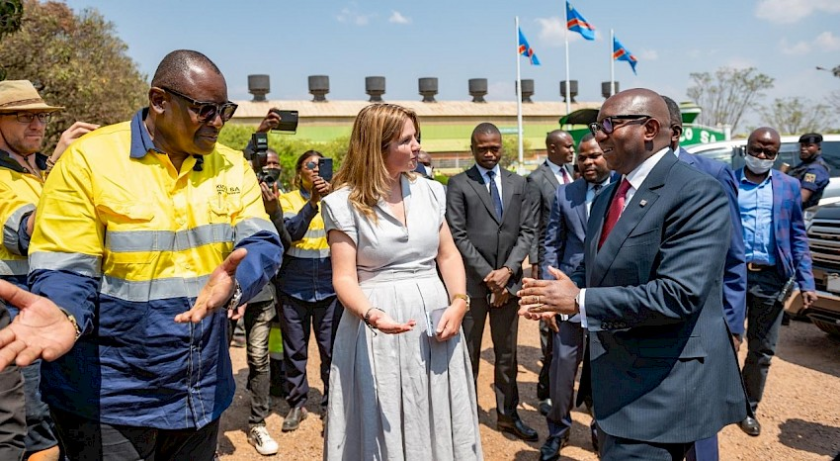 Ivanhoe and Gécamines host ceremony commemorating the start of construction activities at the historic Kipushi Mine 2