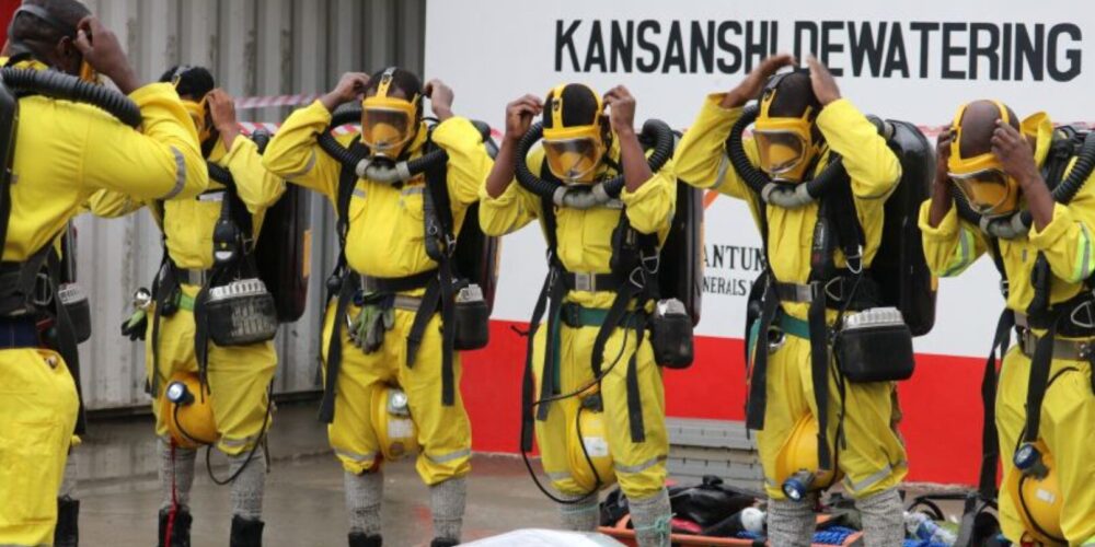 Kansanshi Mining Plc Hosts Eight mining companies for a Mine Rescue Training 1