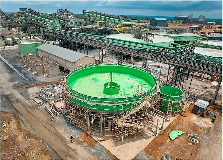 Kamoa-Kakula produced 33,379 tonnes of filtered copper in concentrate in October 2022 3