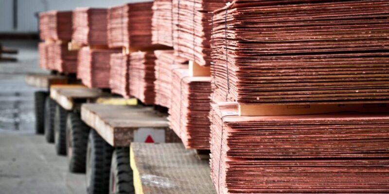 DRC produced 97,796 tonnes of copper in the first 10 months of 2022 1