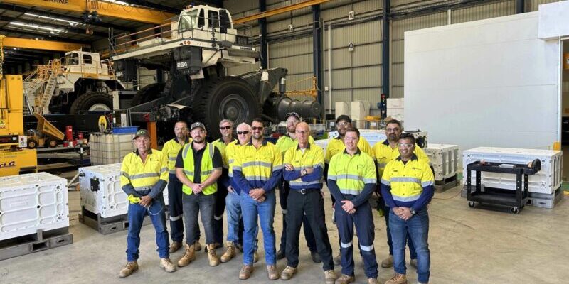 WAE Delivers First Haul Truck Battery to FMG 1