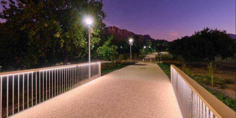 BEKA Schréder Supplies Smart Lighting Solution for Unsafe Walkway in Stellenbosch 8