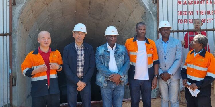 First stone laid in Angola to commence the Tetelo Mine project 1