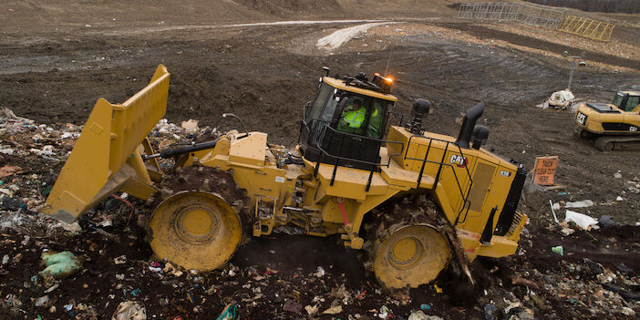 Cat 836 Landfill Compactor available in August 1