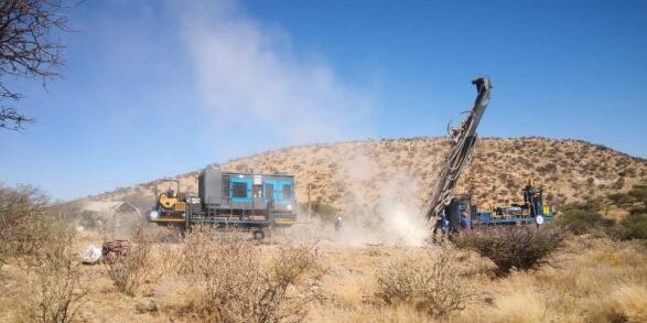 Drilling campaign recommenced at Omaruru Lithium Project 1