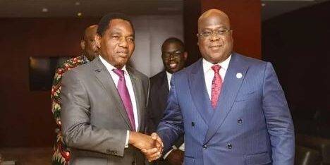 Presidents of Zambia and DRC meet in Benguela 1