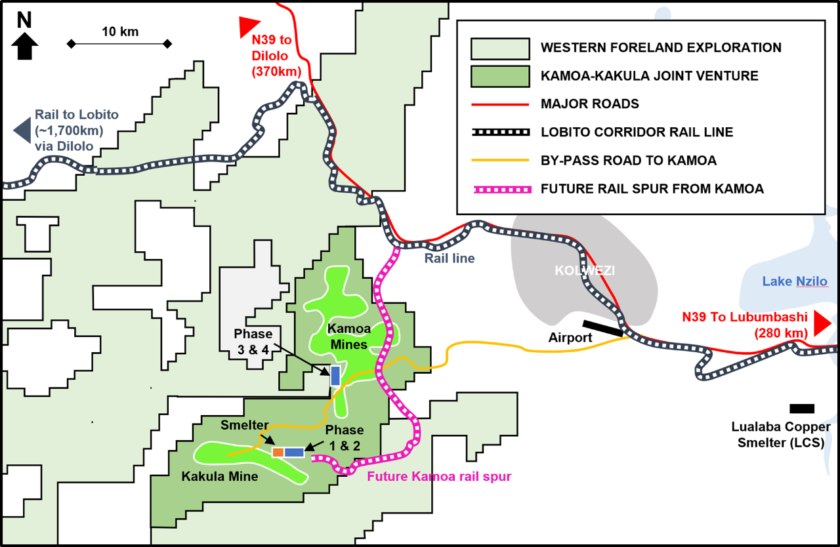 Ivanhoe Mines announces MOU to commence exports of concentrate from Kamoa-Kakula Copper Complex via Lobito Atlantic Rail Corridor 3