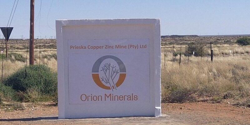 Orion Elevates Mineral Resource Estimate for the Flat Mines Area within its South African Project 1