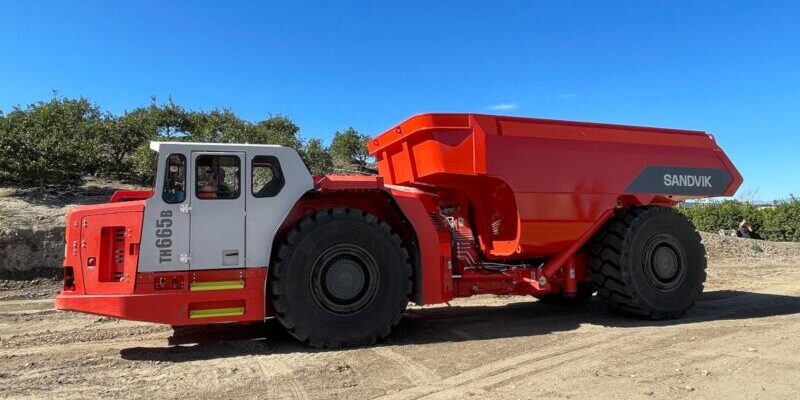 Sandvik delivers TH663i mining truck to Barminco at Zone 5 copper-silver mine in Botswana 1