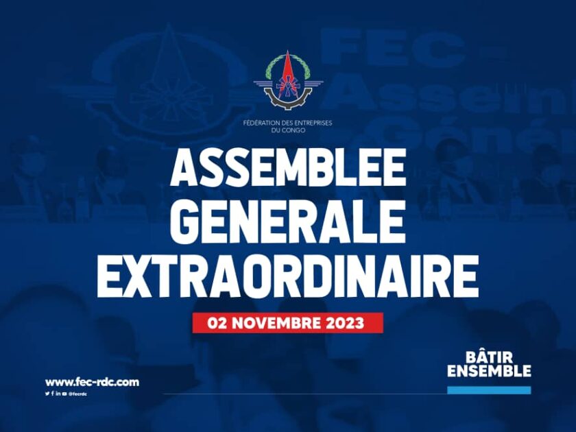 FEC is organizing an Extraordinary General Assembly this Thursday, November 2, 2023 1