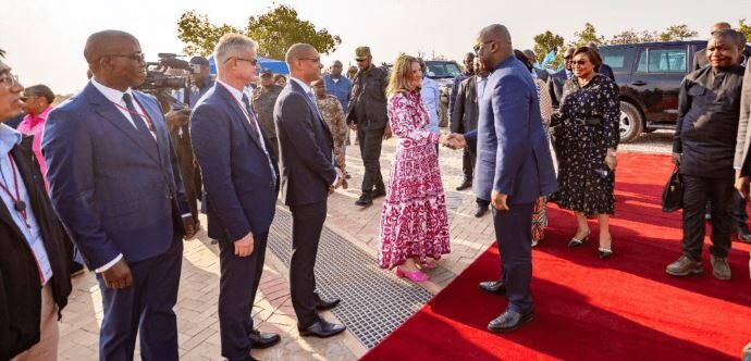 DRC President opens Kamoa Centre of Excellence 2