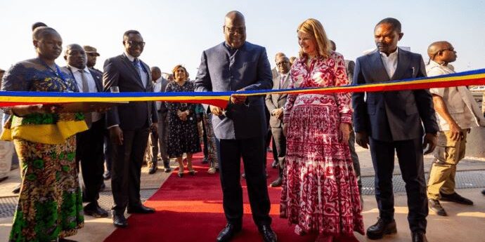 DRC President opens Kamoa Centre of Excellence 1