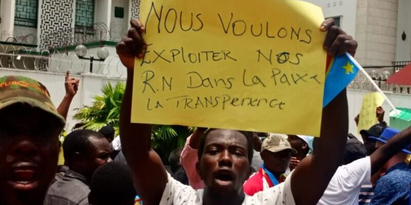 Citizens Rally at US Embassy in DRC Demanding Action on Primera Gold in Anti-Smuggling Fight 1