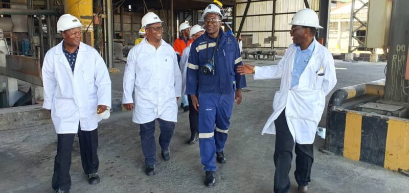 New ZCCM-IH Vice Board Chair Tours Mopani Copper Mines PLC Facilities 1