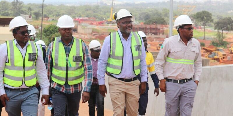 Solwezi MP Stafford Mulusa Leads Delegation to Review Kansanshi Mine's Expansion 1