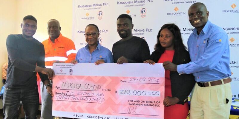 SOLWEZI COOPERATIVES RECEIVE K2.6M BOOST FROM FQM  7