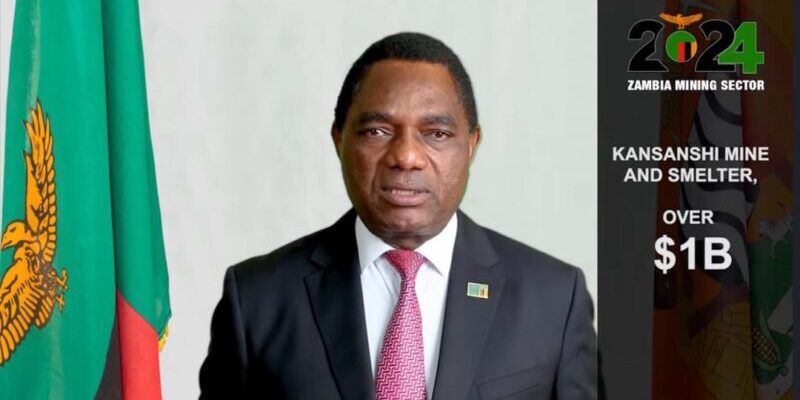 President Hakainde Hichilema Delivers Keynote speech at the Mining Indaba 2024 1