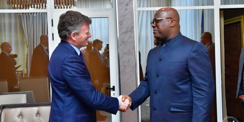 President Tshisekedi Meets British Minister to Discuss Eastern DRC Security 1