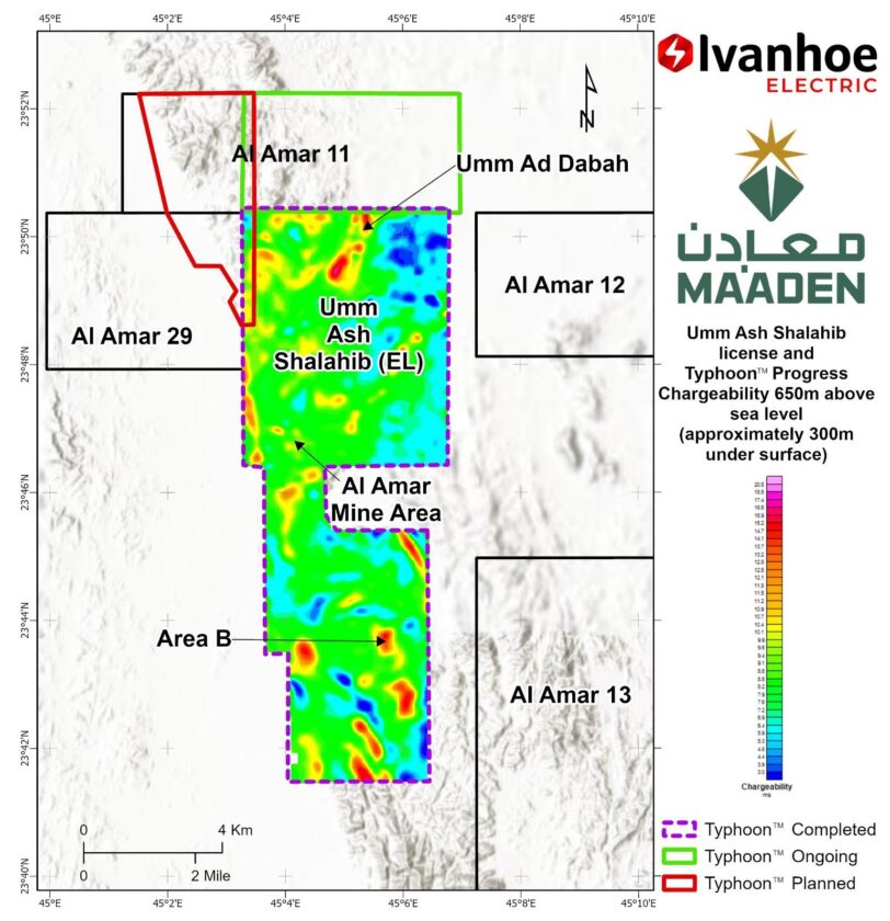 Ivanhoe Electric and Saudi Arabian Mining Company Ma’aden Complete First Full Quarter of Exploration Activities in Saudi Arabia 2