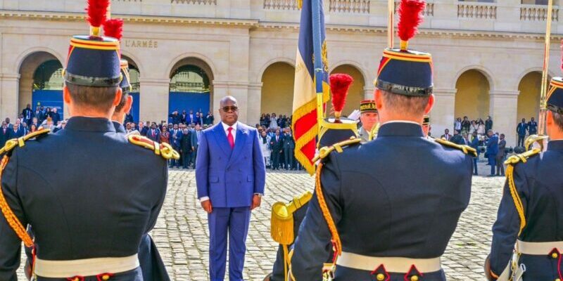 PRESIDENT FELIX TSHISEKEDI ARRIVES IN PARIS FOR A 3-DAY OFFICIAL VISIT 1