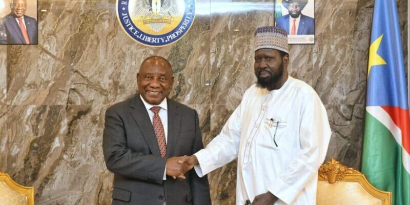 South Africa's President Visits South Sudan to Expand Cooperation 1