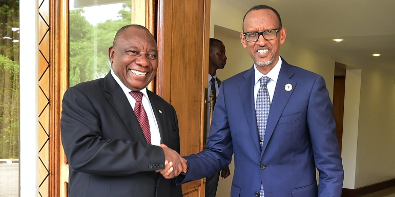 Presidents Kagame and Ramaphosa Pledge Support for Political Resolution in DRC 1